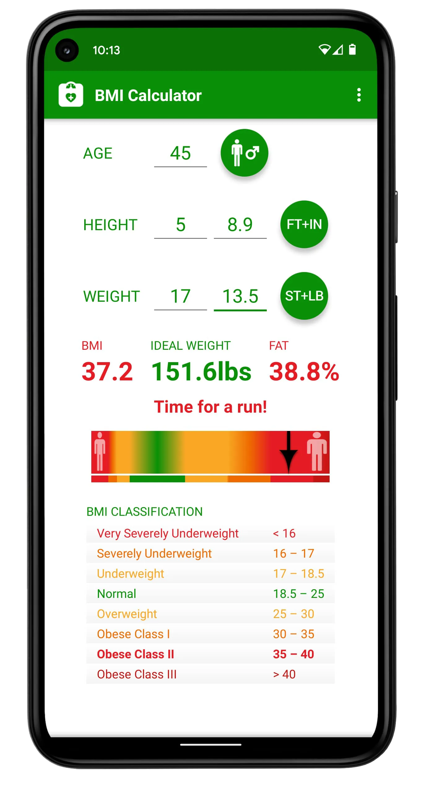 BMI Calculator