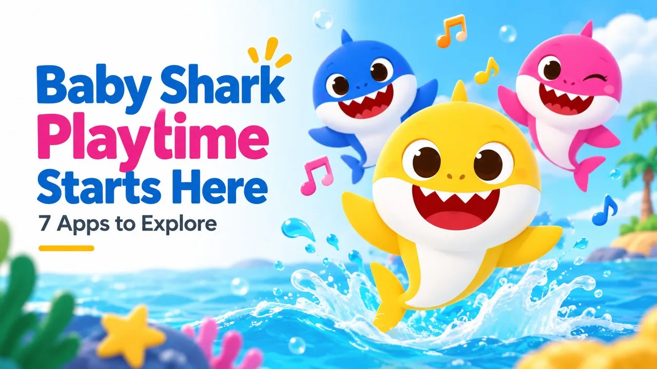 Baby Shark Playtime Starts Here: 7 Apps to Explore