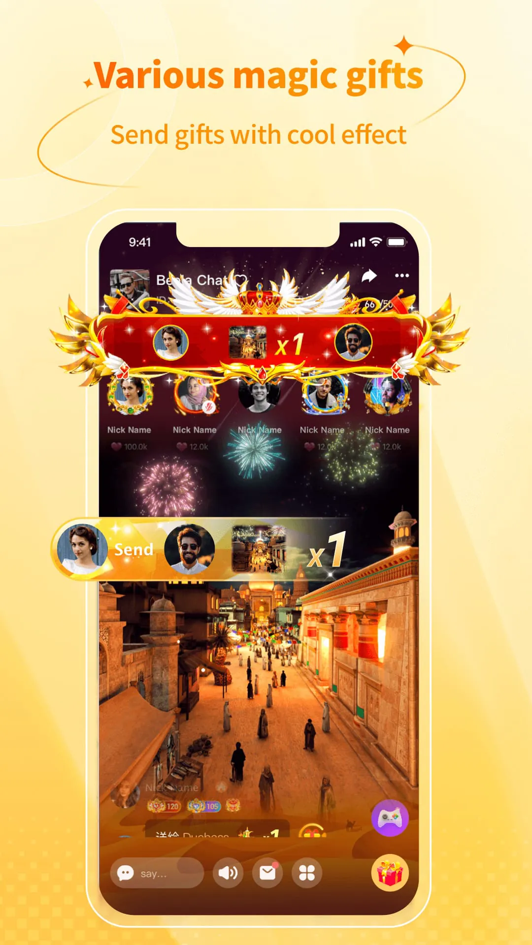 Beela Chat - Voice Room