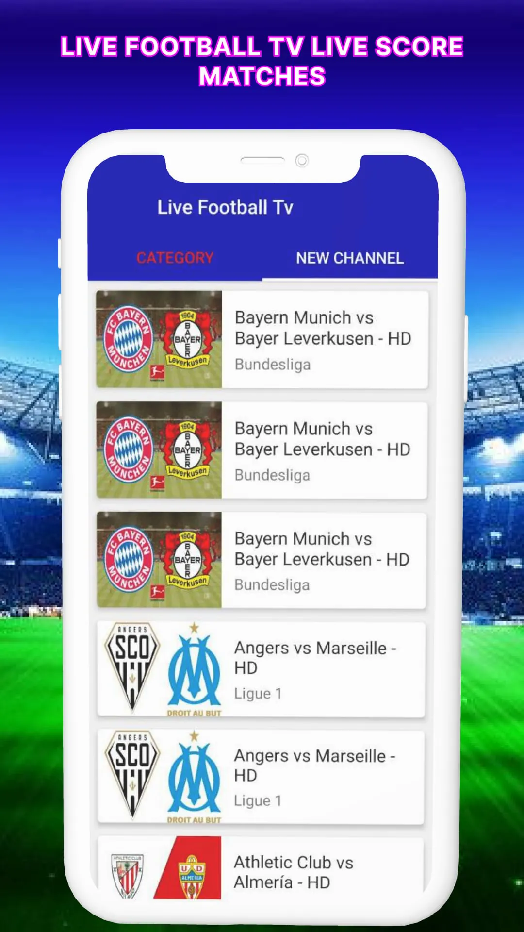Live Football Score TV HD