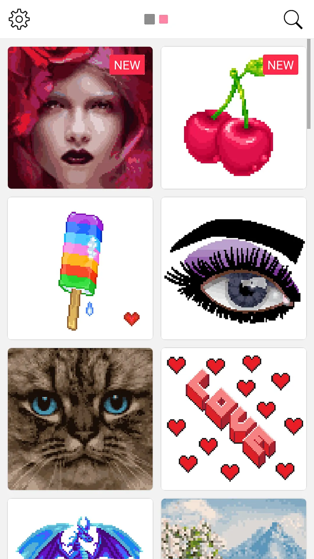 Sandbox - Pixel Art Coloring