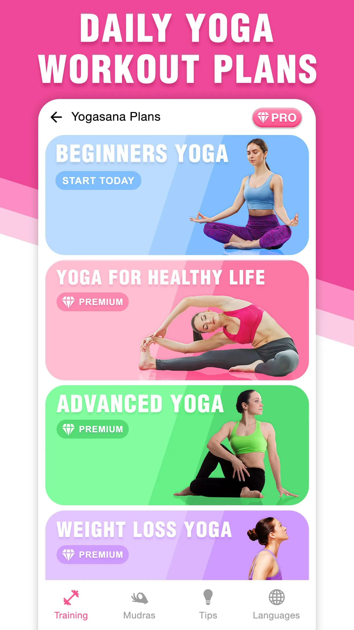 Yoga: Workout, Weight Loss app
