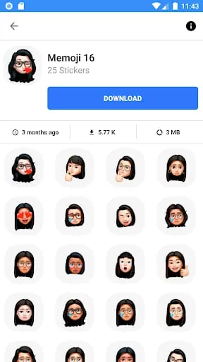 WASticker: Memoji Stickers