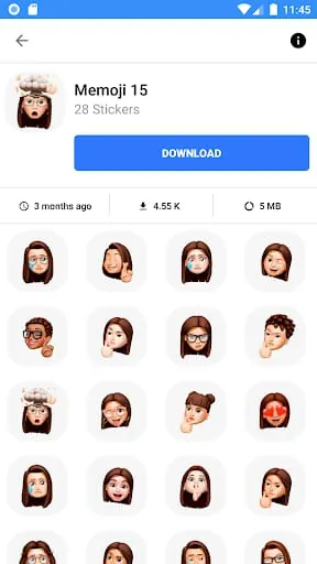 WASticker: Memoji Stickers