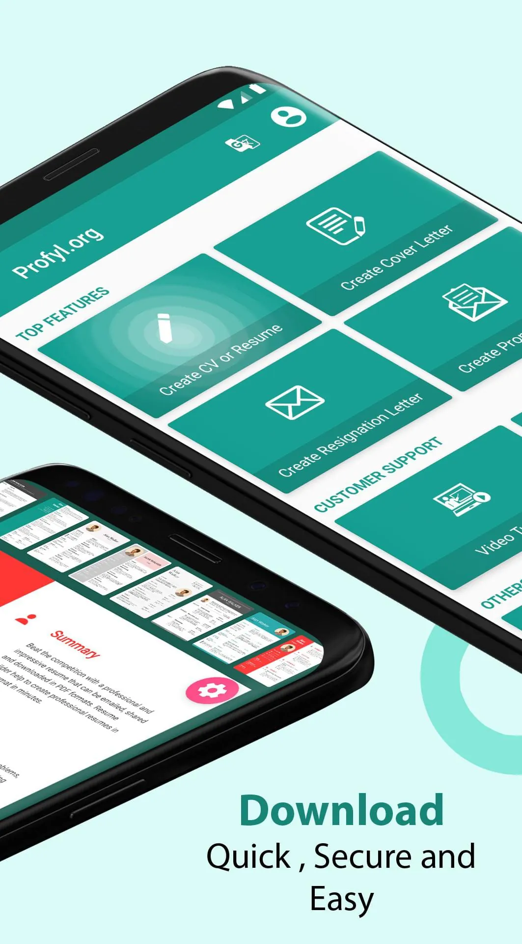 Resume Builder - CV Maker App