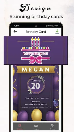 Invitation Card Maker & Ecards