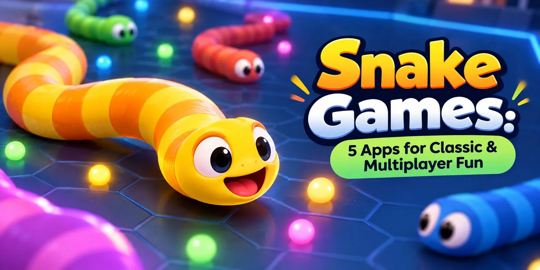 Snake Games: 5 Apps for Classic & Multiplayer Fun