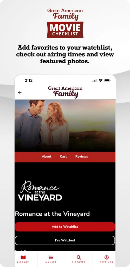 GFAM Movie Checklist