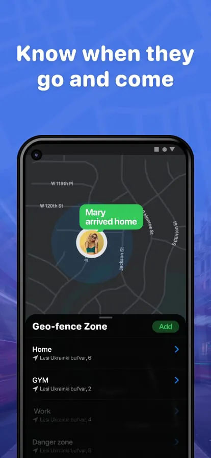 Location Tracker—Safe Tracking