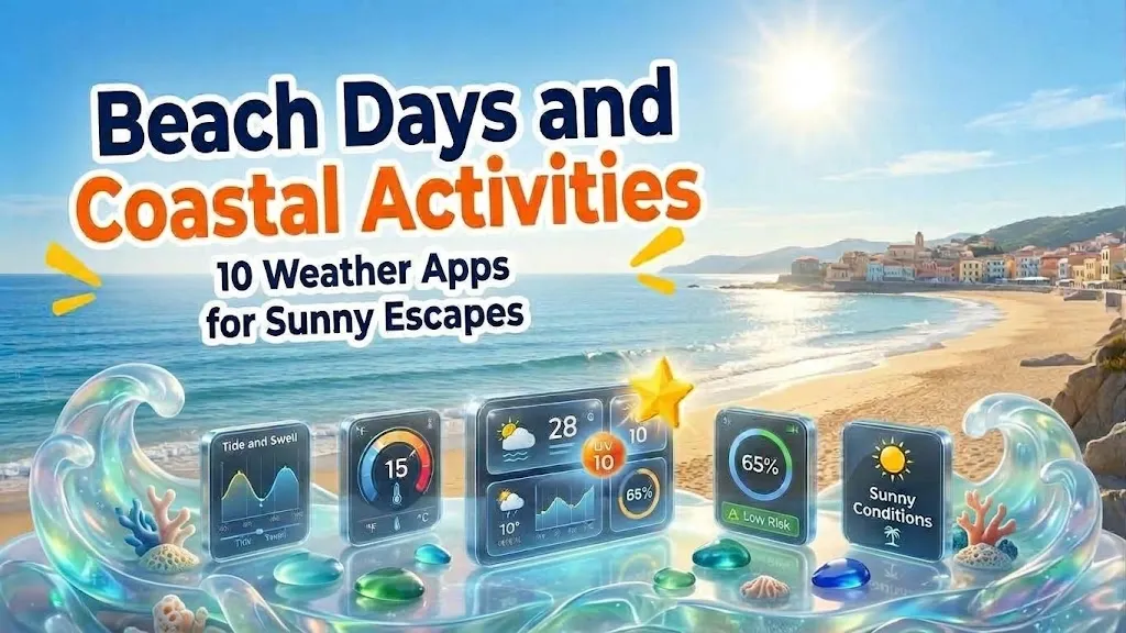 Beach Days and Coastal Activities: 10 Weather Apps for Sunny Escapes