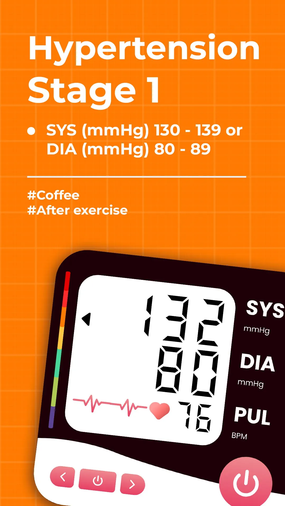 Blood Pressure - Blood Sugar