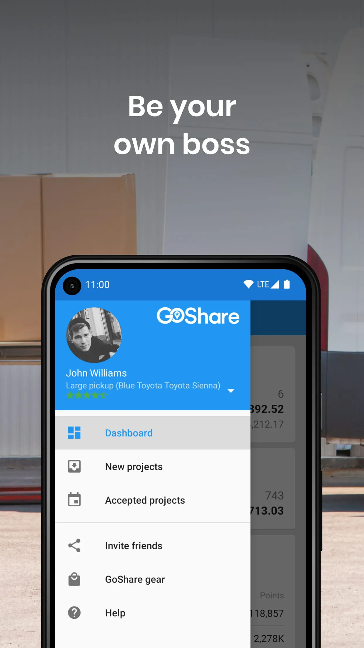 GoShare Driver - Delivery Pros