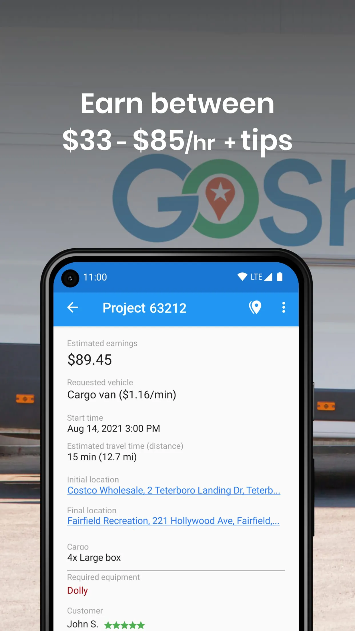 GoShare Driver - Delivery Pros