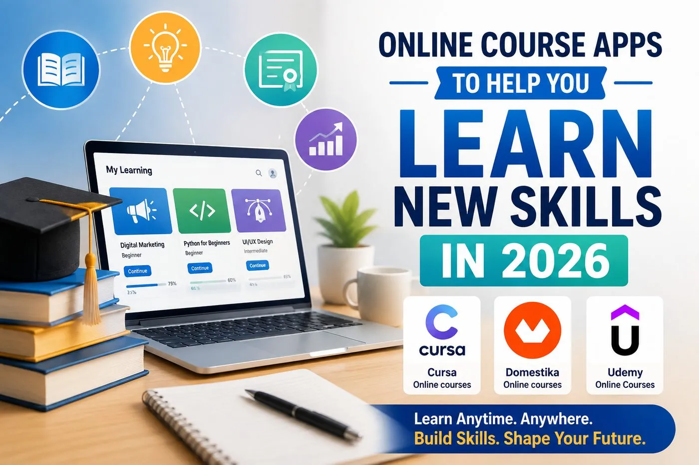 Online Course Apps to Help You Learn New Skills in 2026