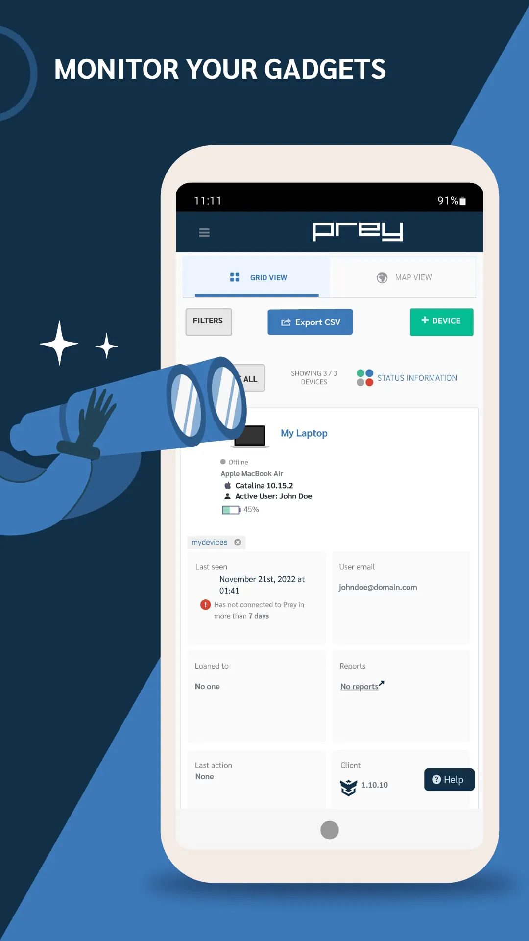Prey: Find My Phone & Security