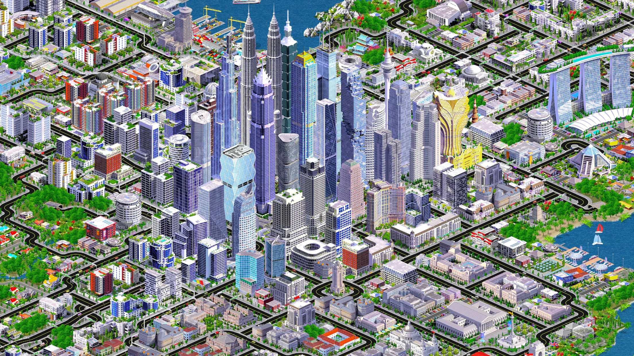 Designer City: building game