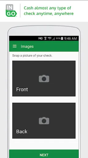 Ingo Money App – Cash Checks