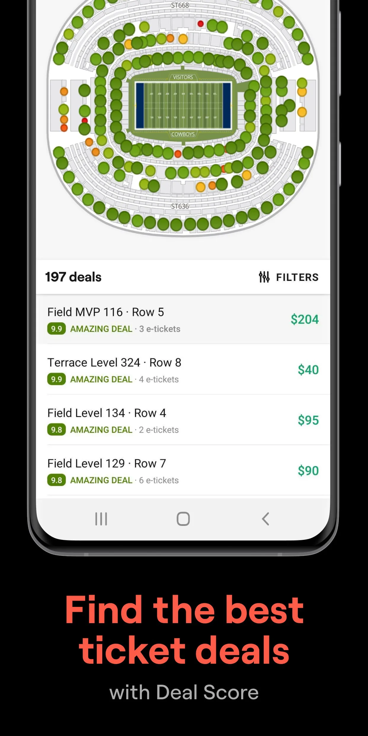 SeatGeek – Tickets to Events