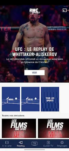 RMC Sport – Live TV, Replay