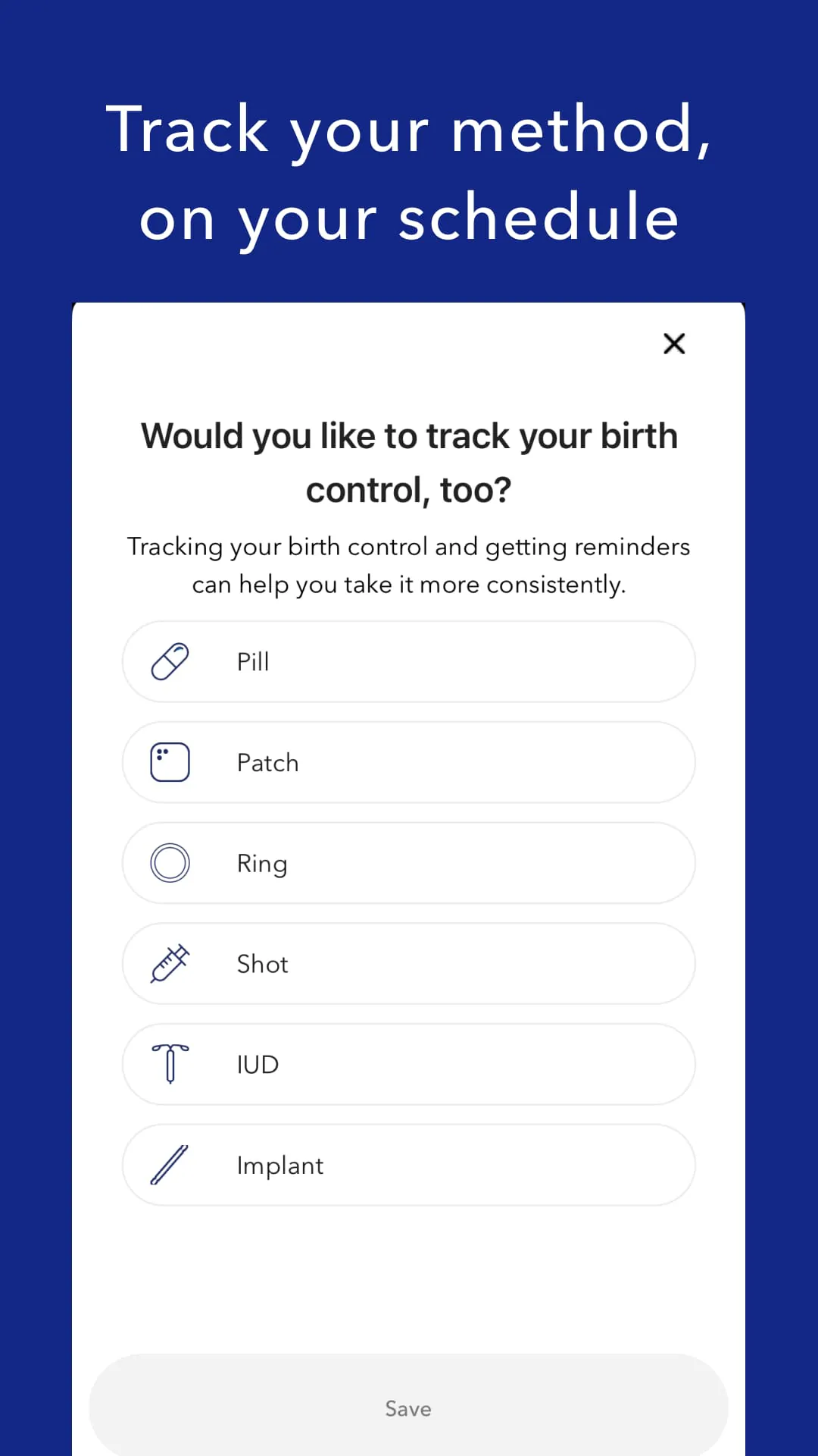 Spot On Period Tracker