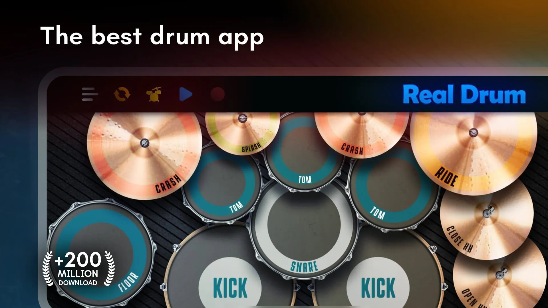 Real Drum electronic drums set