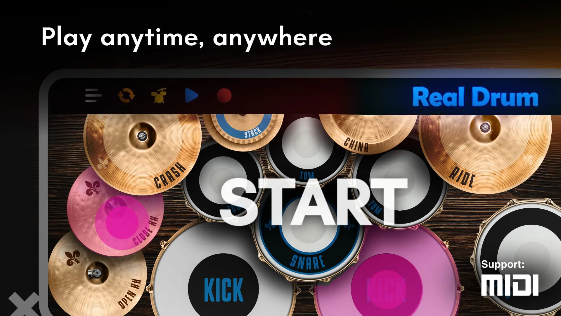 Real Drum electronic drums set