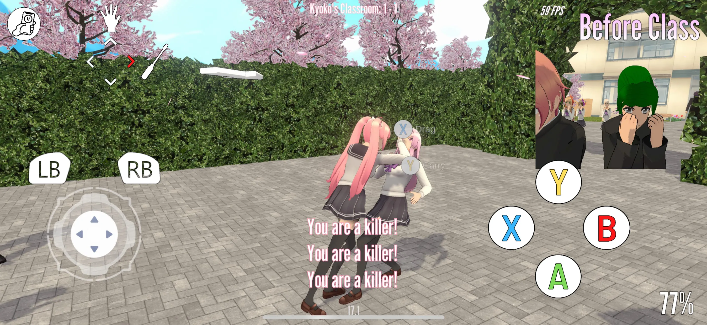 Lethal Love: a Yandere game