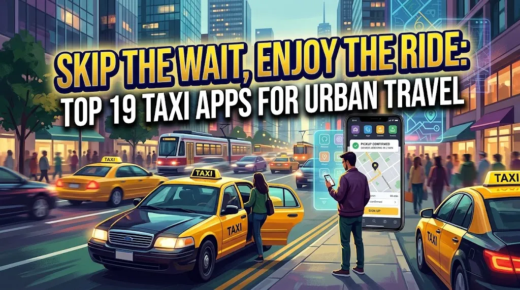Skip the Wait, Enjoy the Ride: Top 19 Taxi Apps for Urban Travel