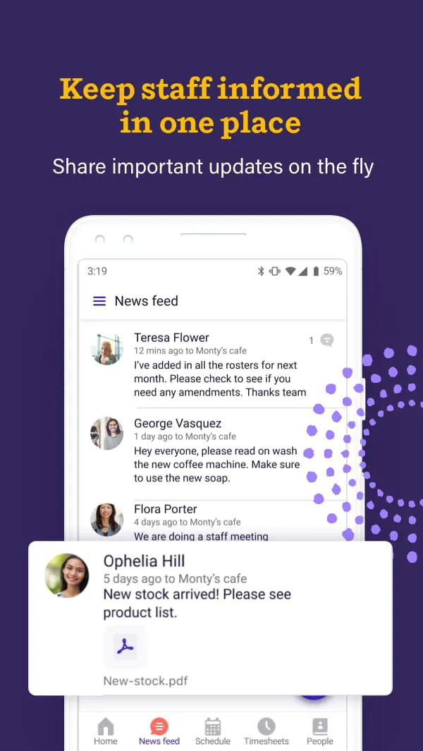 Deputy: Employee Scheduling