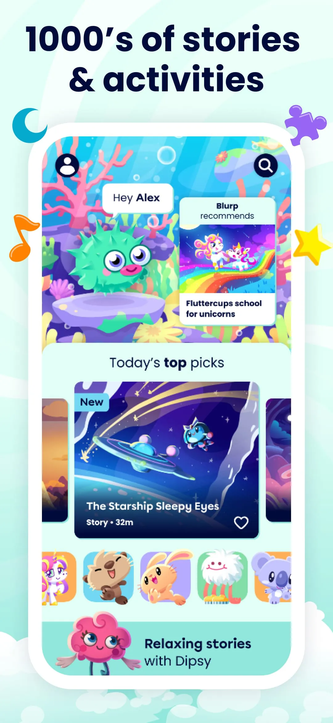 Moshi Kids: Sleep, Relax, Play
