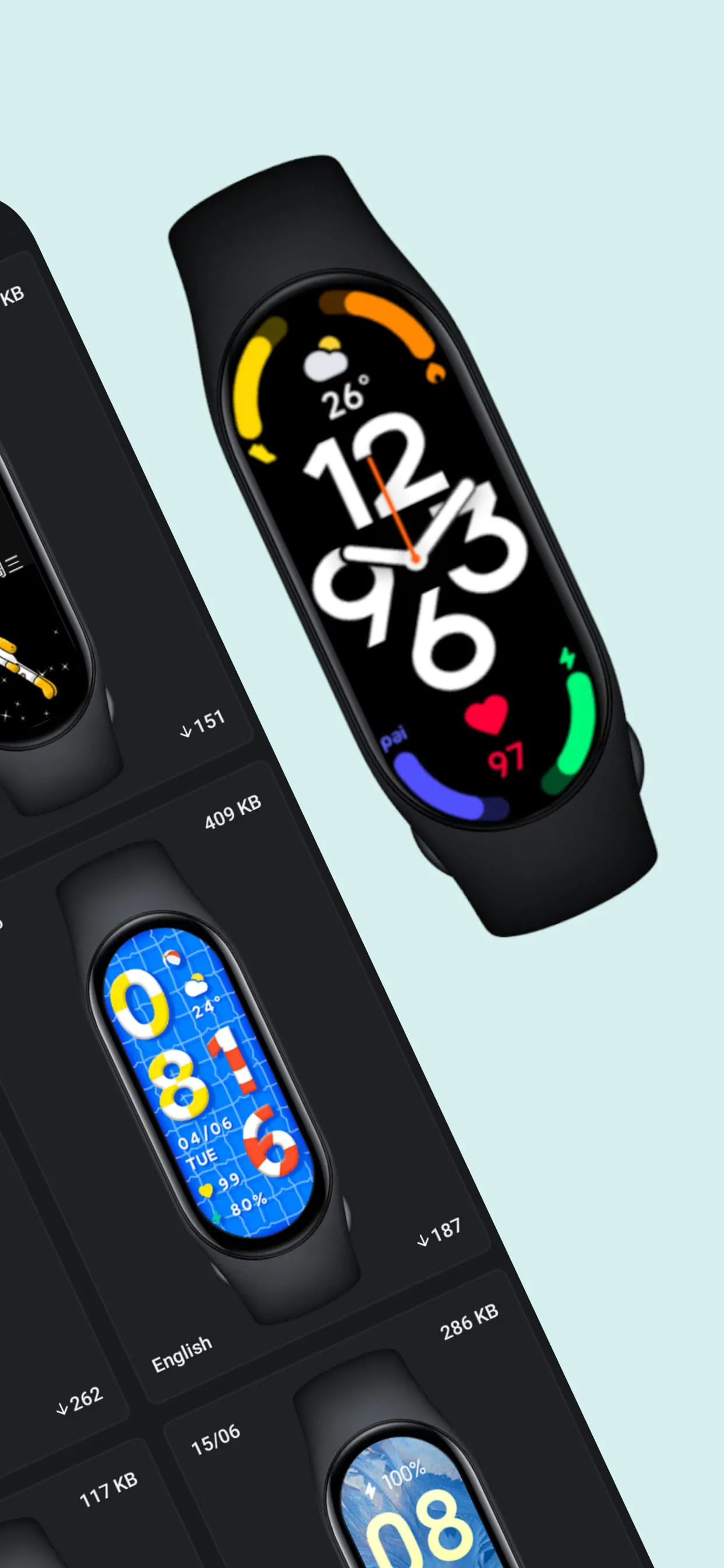 Mi Band 7 Watch Faces