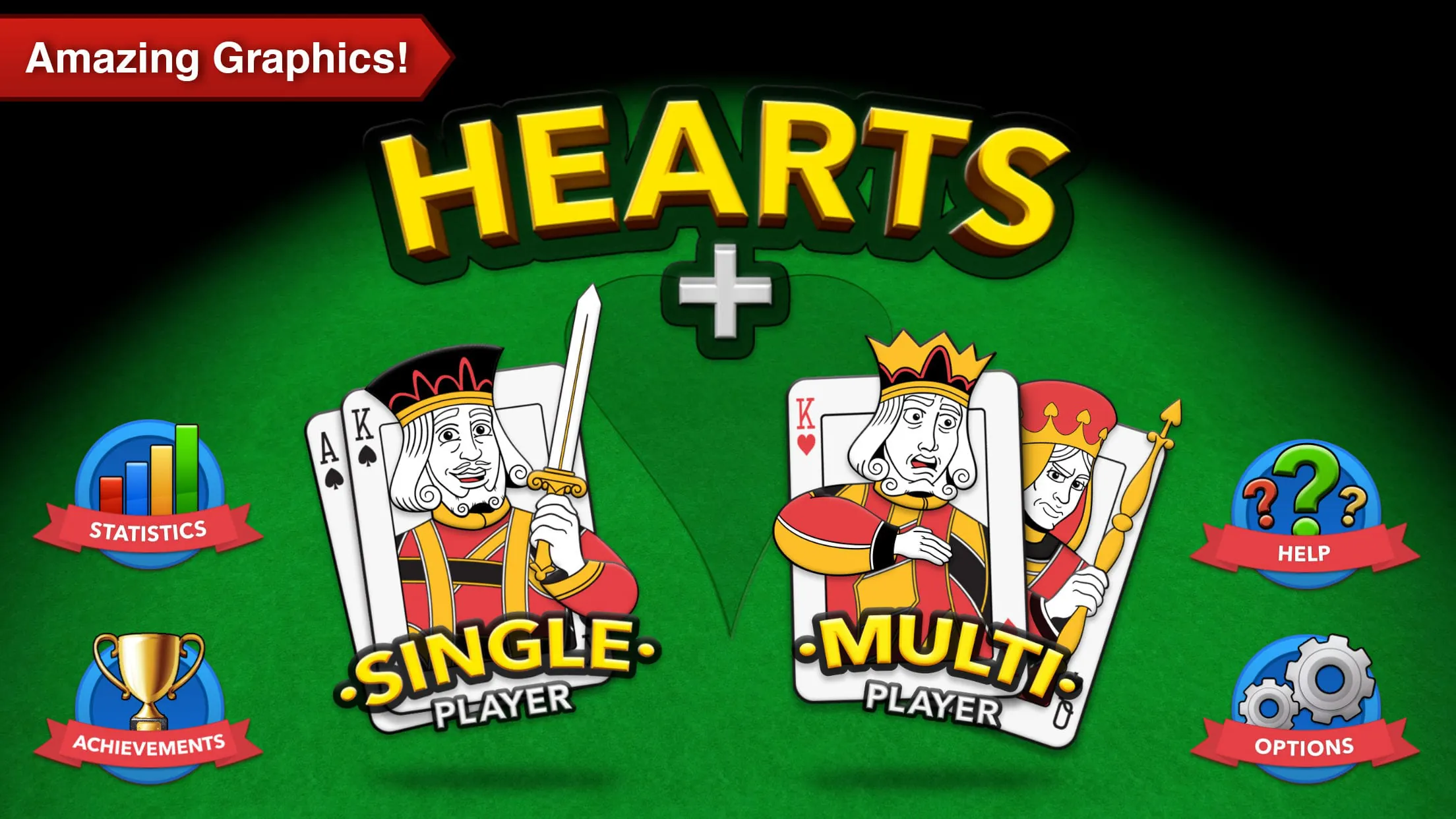 Hearts + Classic Card Game