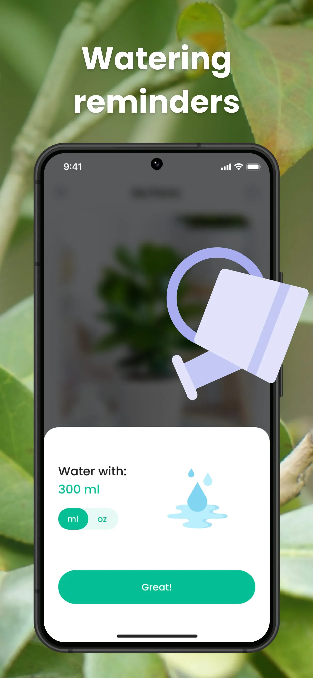 PlantIn Plant Identifier, Care
