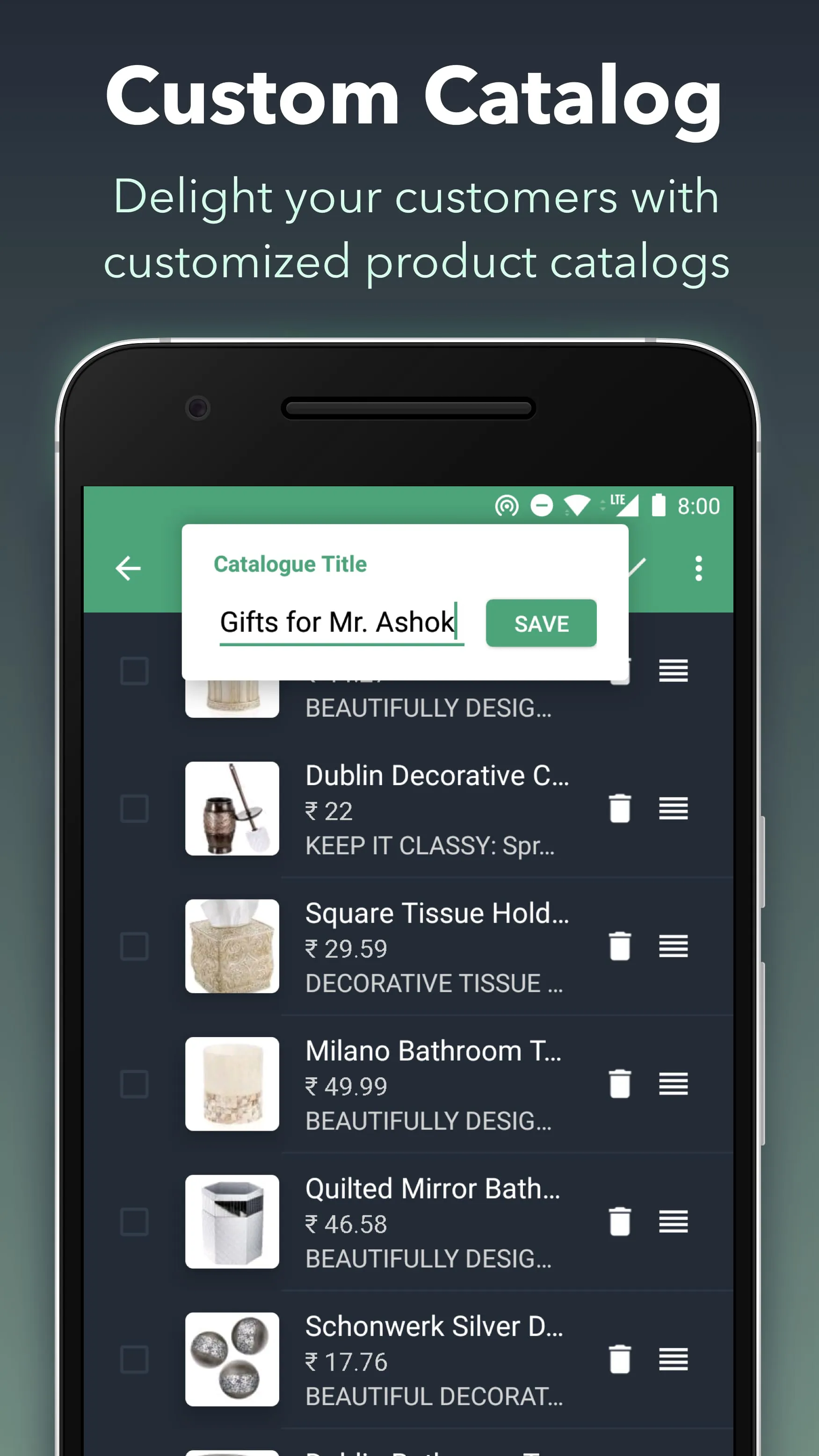 QuickSell Catalogue Commerce