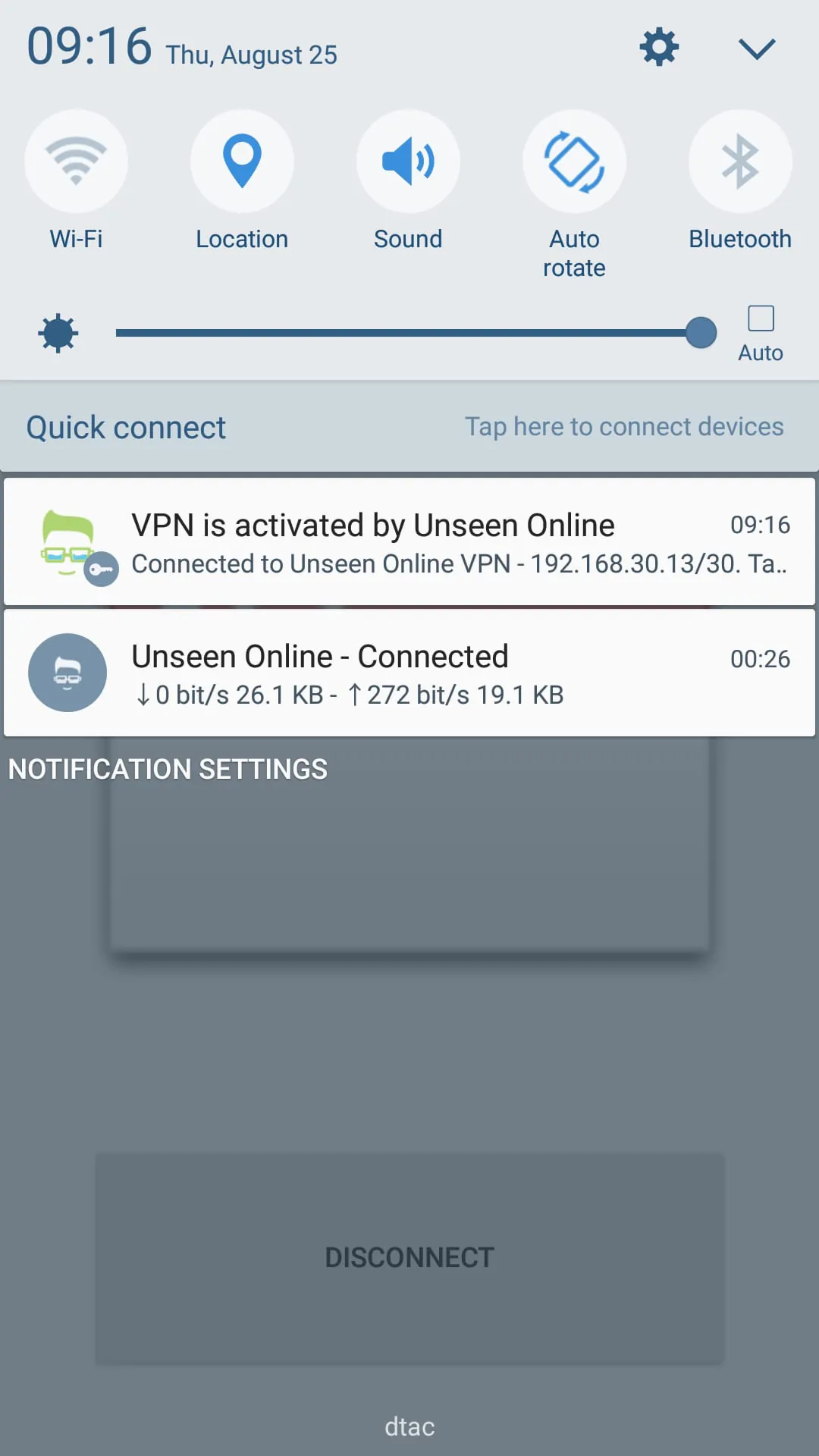 Unseen Online - Freedom VPN