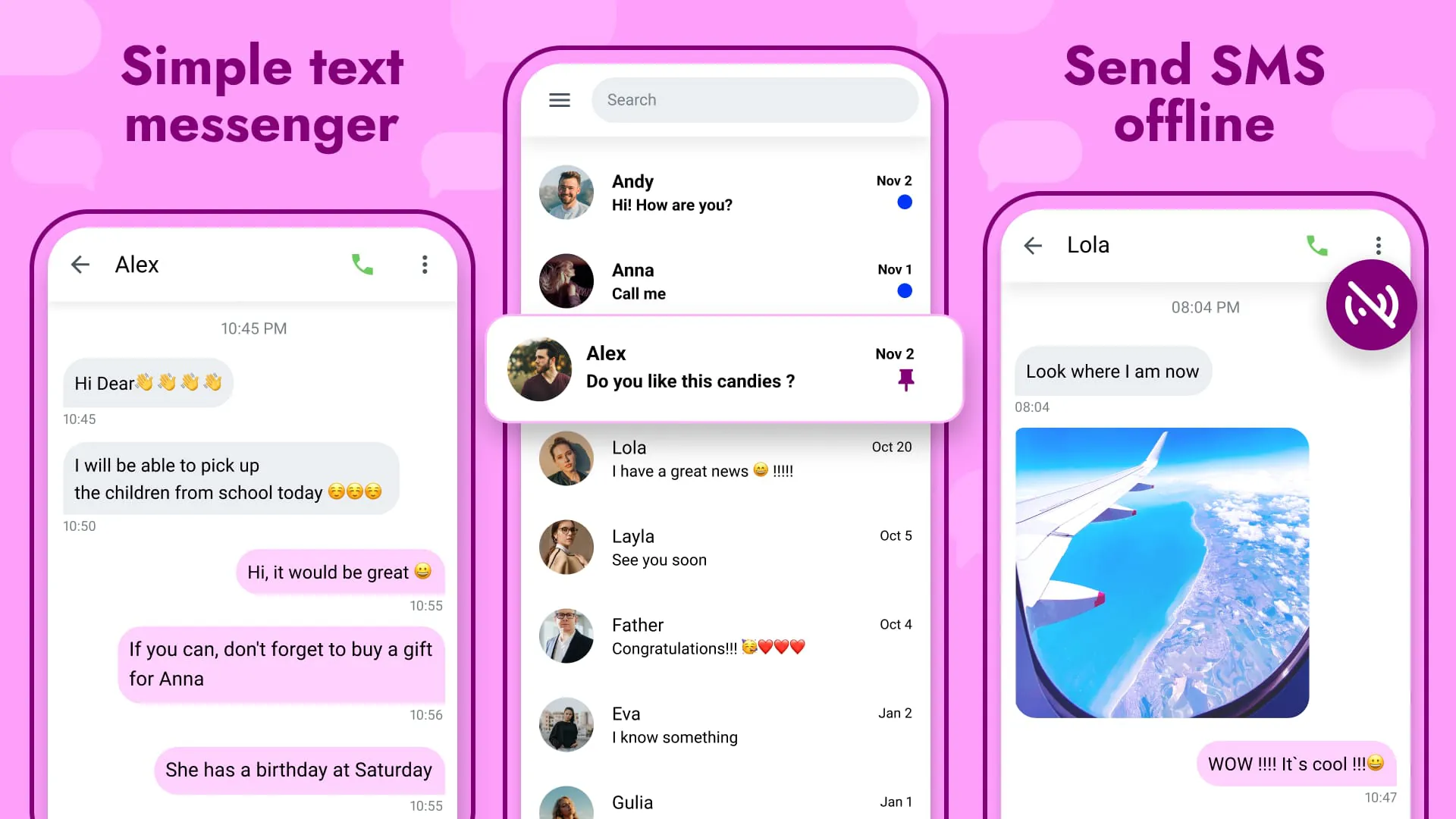 Messages - SMS Texting App
