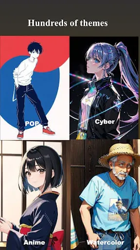 AI illustration plus