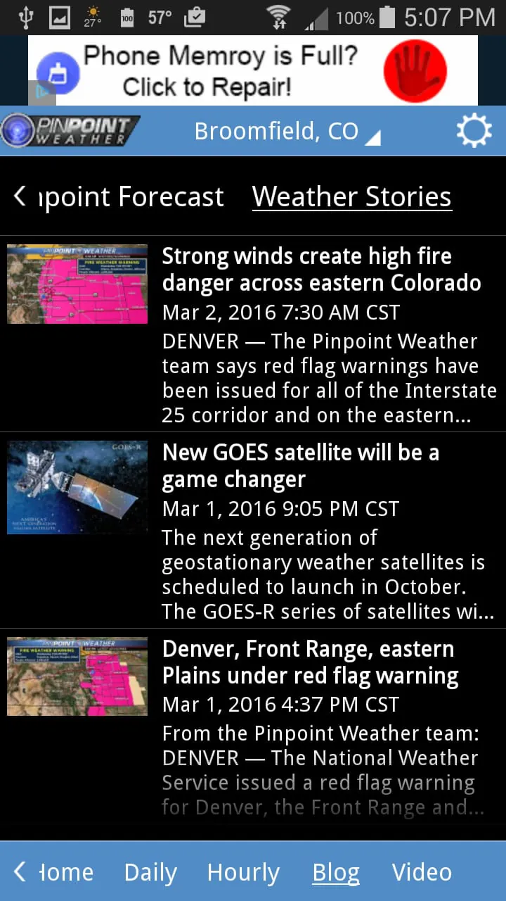 Fox31 - CW2 Pinpoint Weather