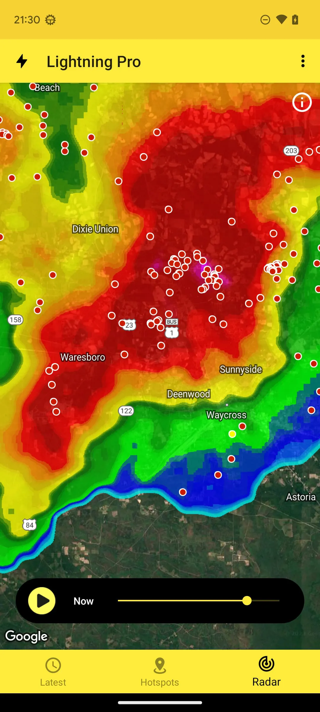 My Lightning Tracker & Alerts
