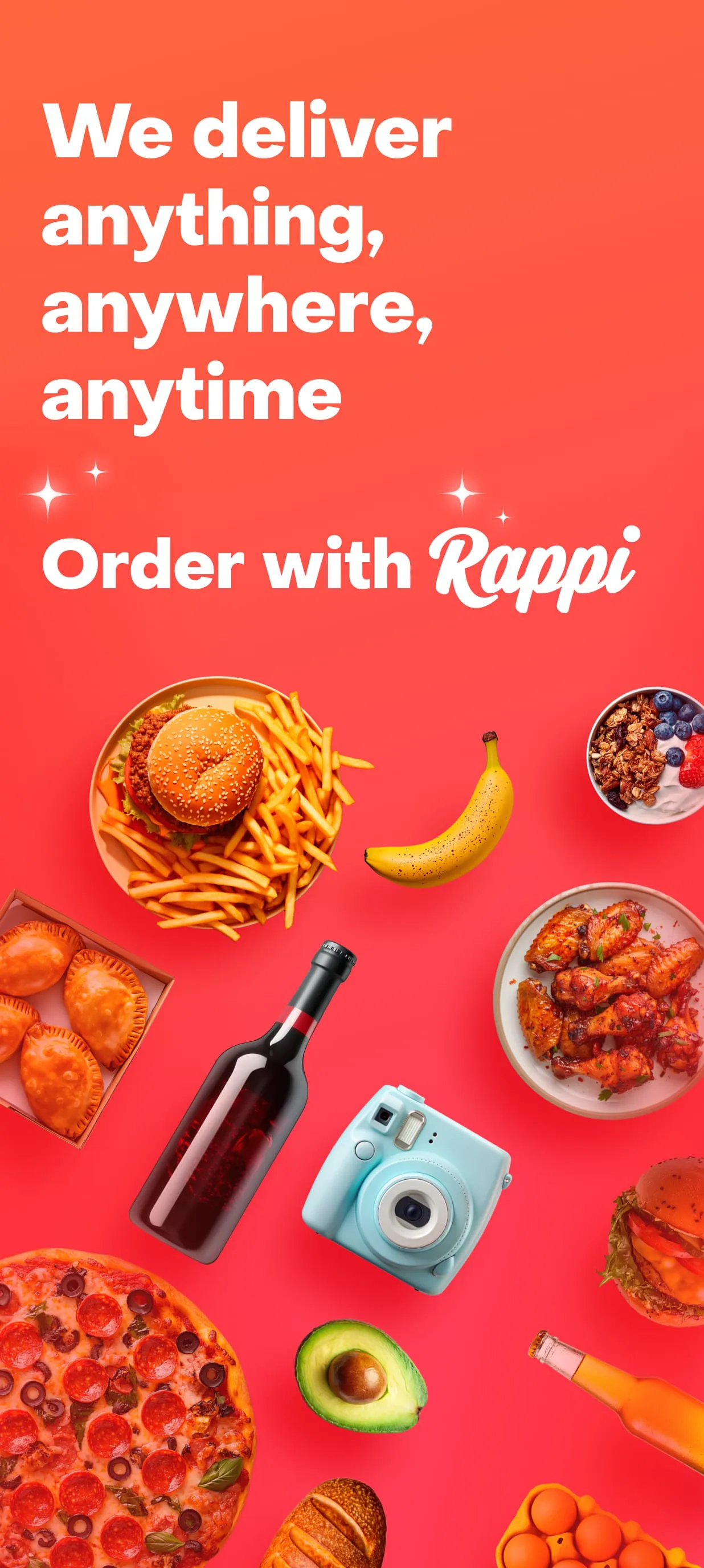 Rappi: Food Delivery, Grocery