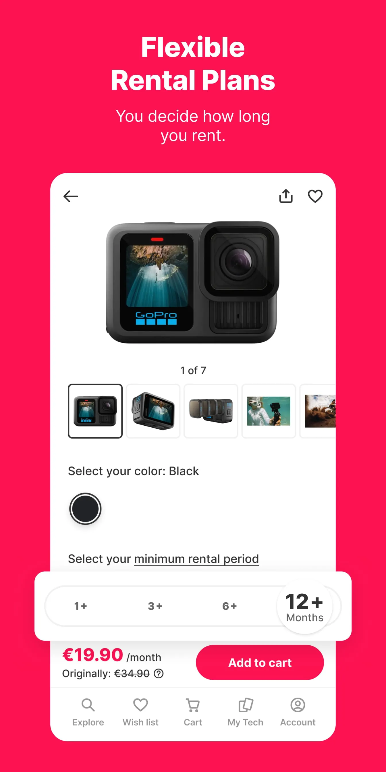 Grover - rent tech flexibly