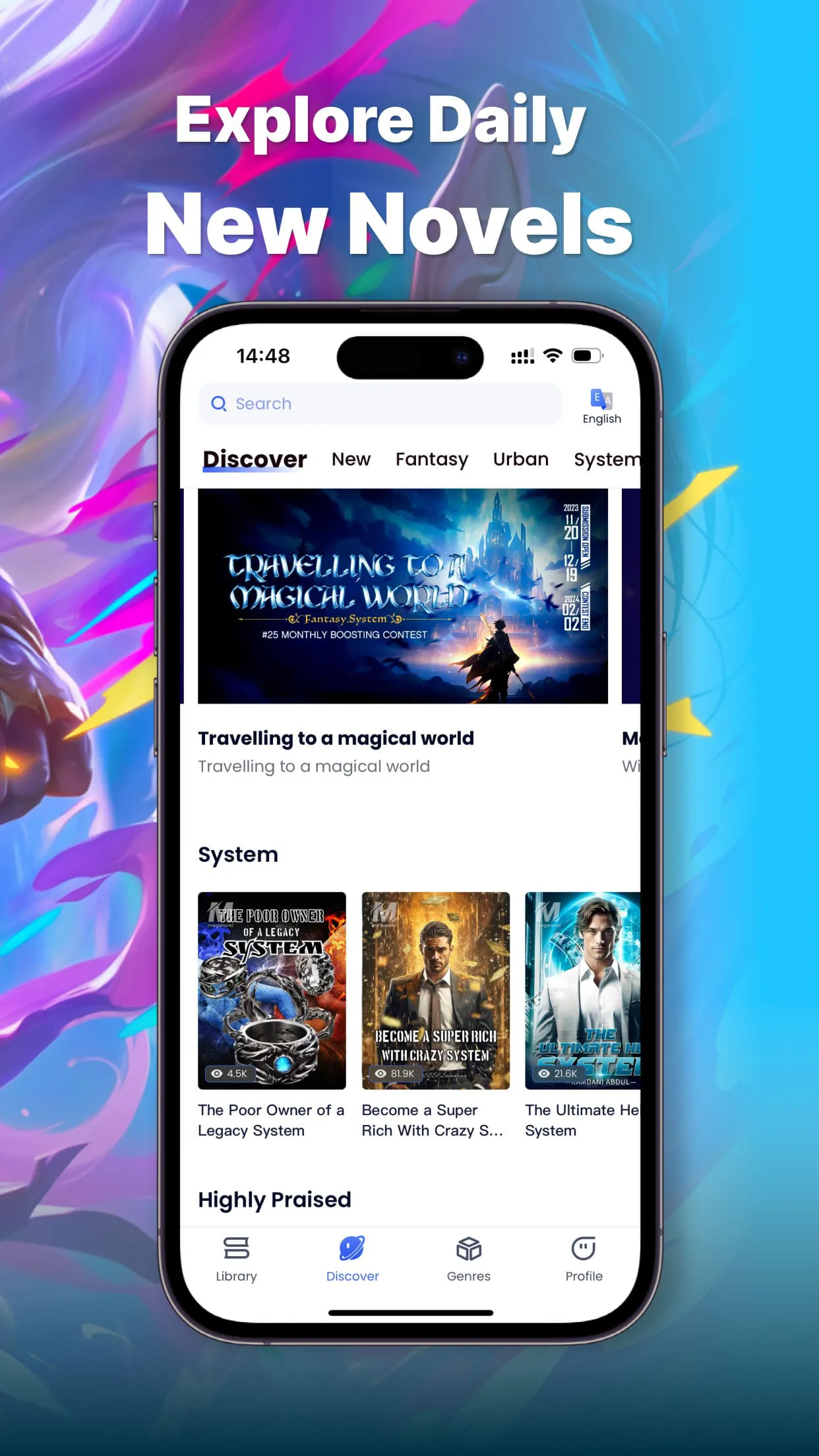 MegaNovel: Fictions & Webnovel