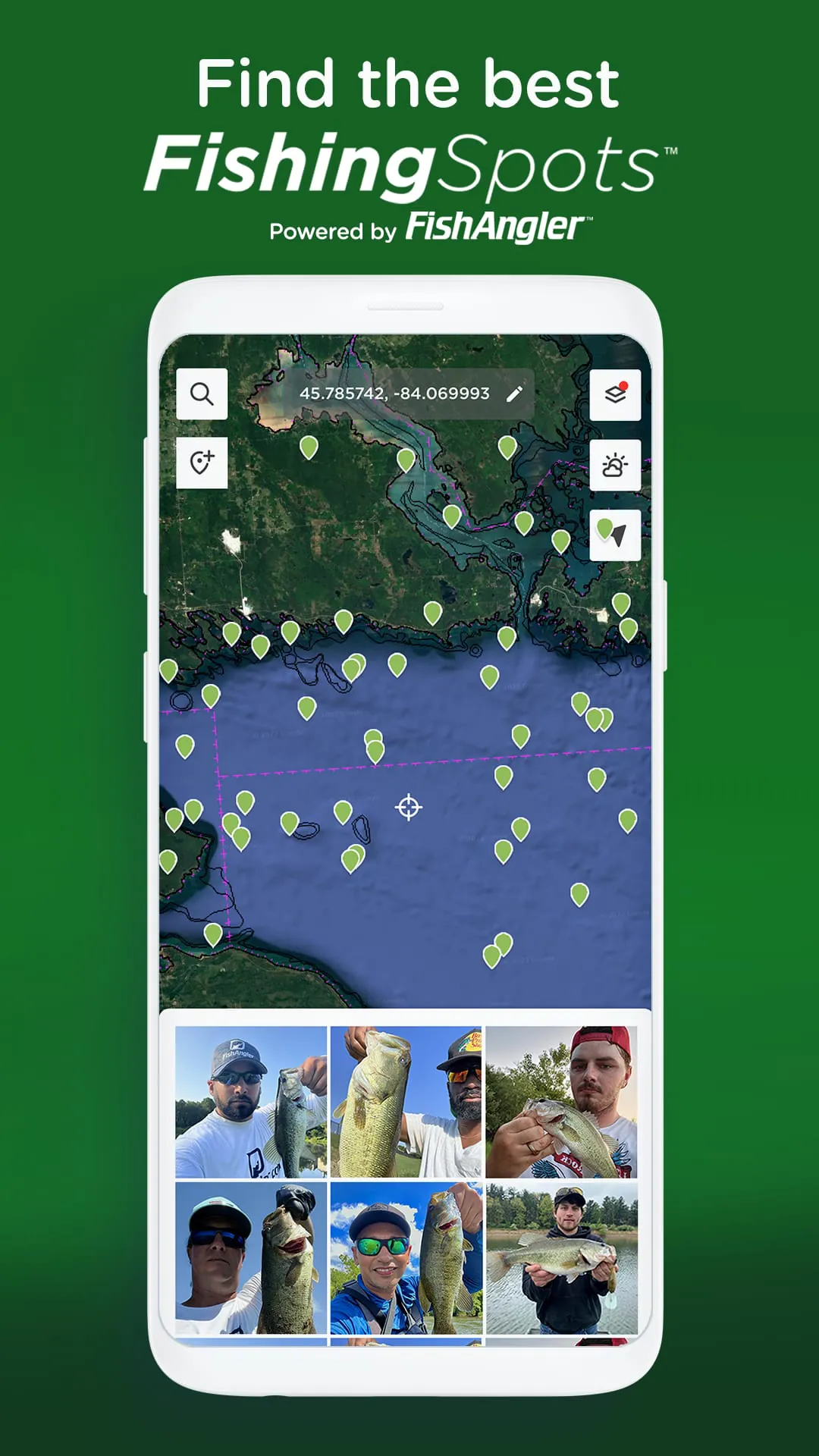 Fishing Spots - Fish Maps