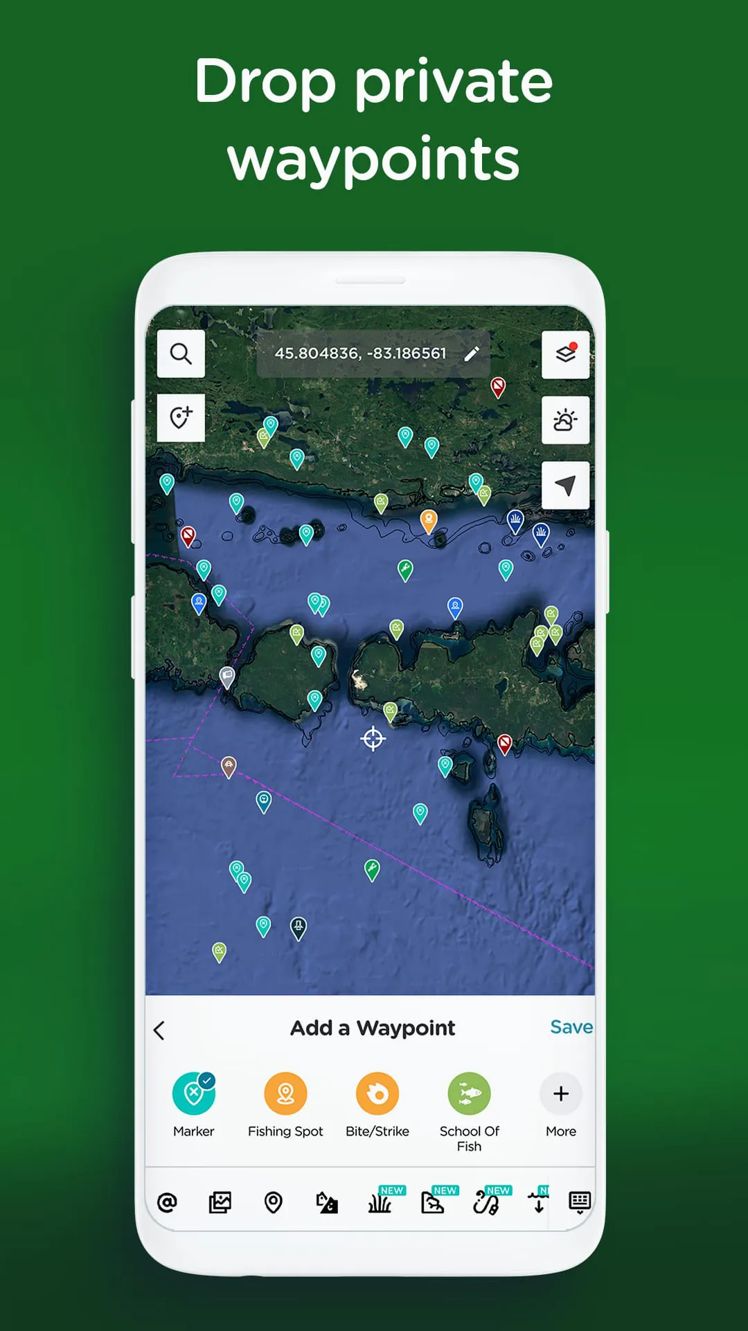 Fishing Spots - Fish Maps