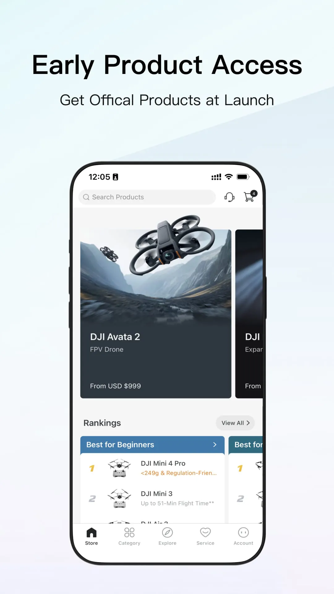 DJI Store - Try Virtual Flight