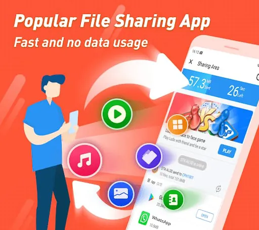 ShareKaro Lite: File Share App