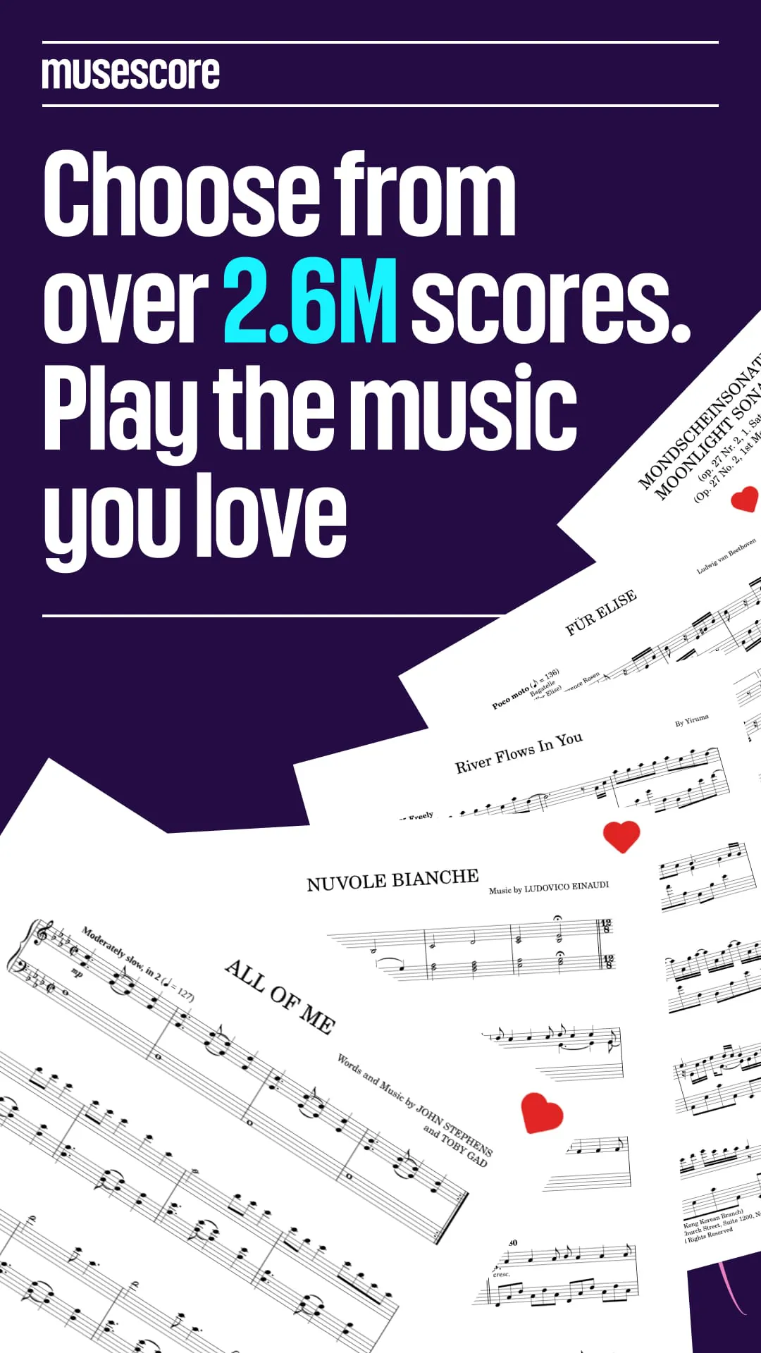 MuseScore: sheet music