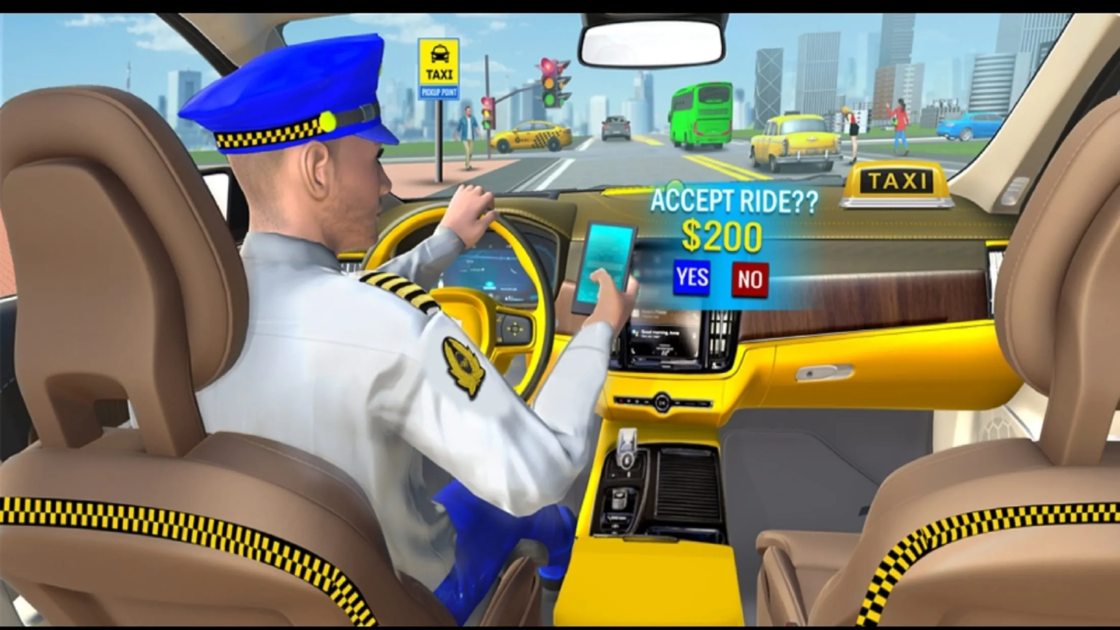 Cab Simulator Passenger Game