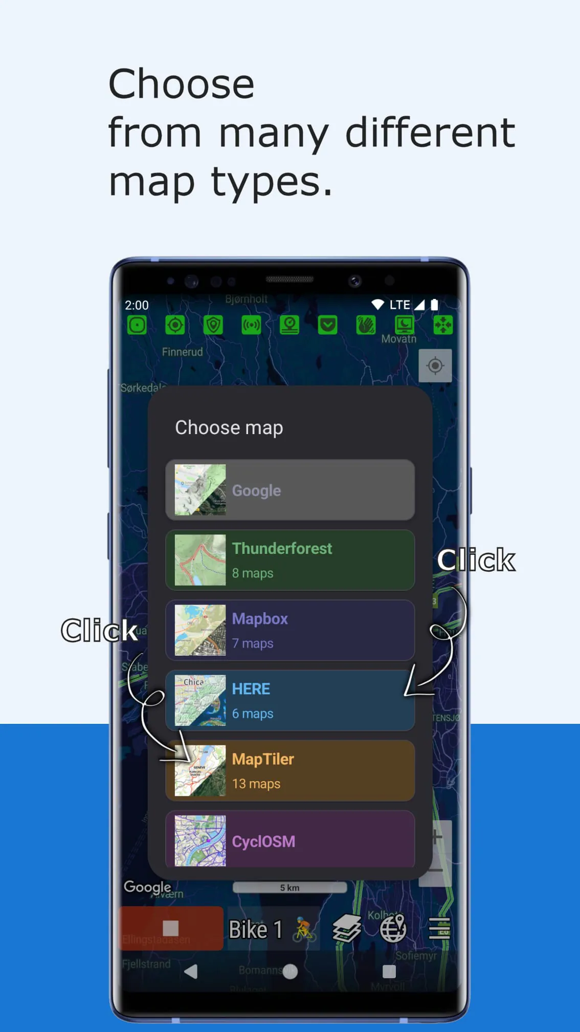 Urban Bike Tracker & more