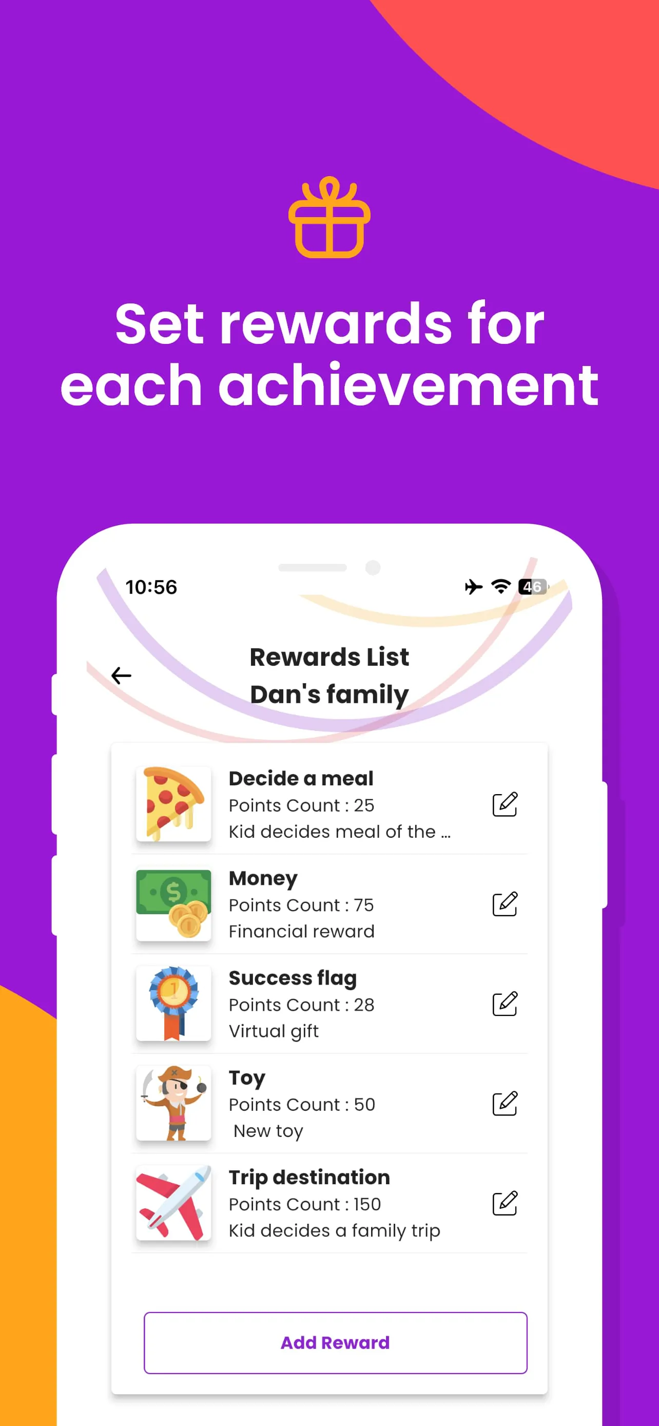 Points - Behavior Task Rewards